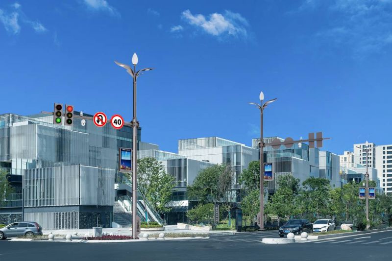 柳葉共桿場景